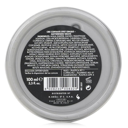 Acca Kappa Matt Finish Wax 100ml/3.3oz