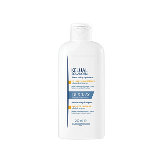Ducray Kelual Squanorm Moisturizing Treatment Shampoo - Hydratační šampon Proti Suchým Lupům 200ml