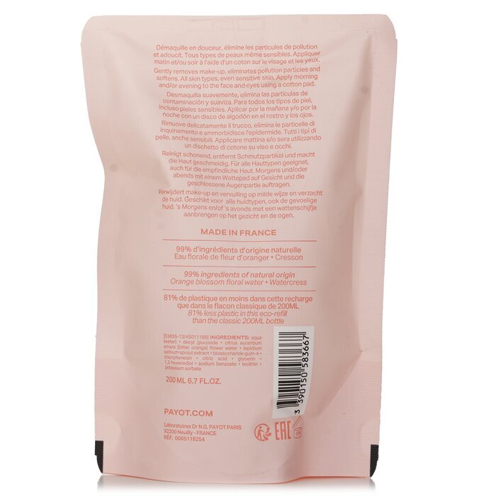 Payot Nue Eau Micellaire Demaquillante - Refill 200ml