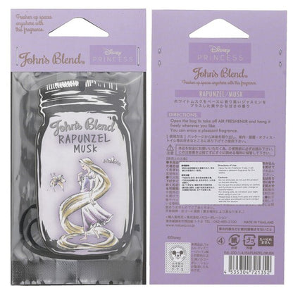 John's Blend Disney Princess Air Freshener - Rapunzel Musk 1pc