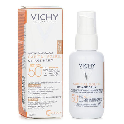 Vichy Capital Soleil Uv-age Daily Spf50+ Tinted 40ml