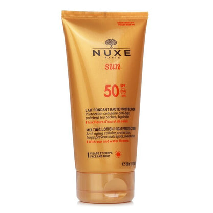 Nuxe Sun Melting Lotion High Protection Spf50 Face 150ml