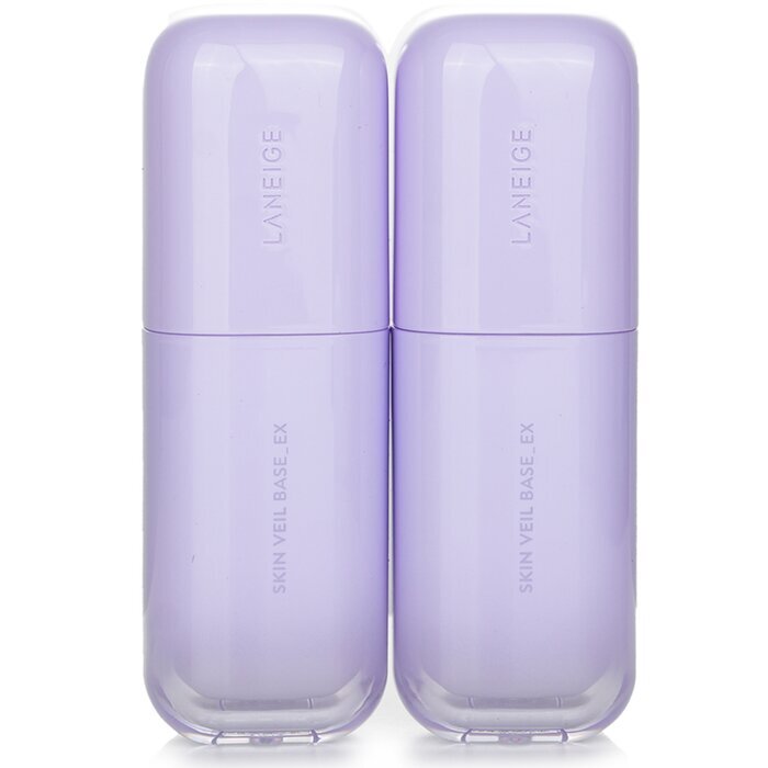 Laneige Skin Veil Base EX SPF 28 Duo Set - # No. 40 Purple 30ml x2pcs