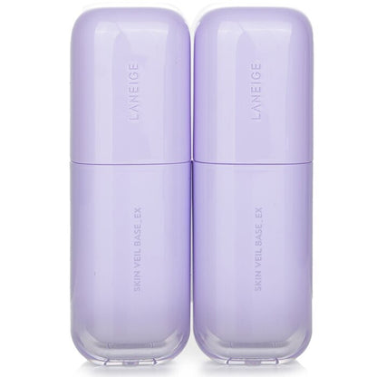 Laneige Skin Veil Base EX SPF 28 Duo Set - # No. 40 Purple 30ml x2pcs