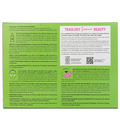 Teaology Matcha Infusion Forever Beauty Ritual Set: 3pcs