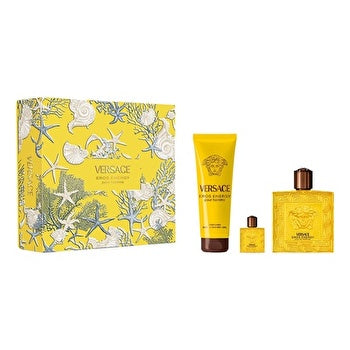 Versace Eros Energy Gift Set Eau De Toilette 100ml Shower Gel 150ml And Miniature Eau De Toilette 5ml 100ml