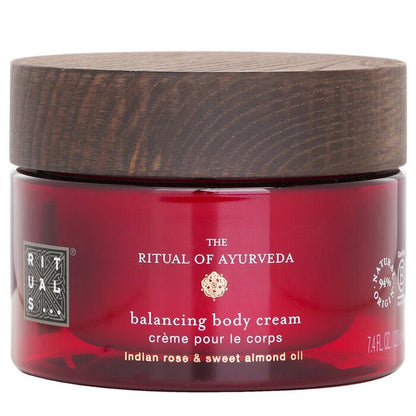 Rituals Ayurveda Balancing Body Cream Indian Rose & Sweet Almond Oil 220ml
