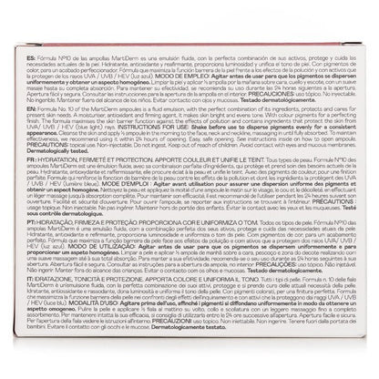 Martiderm The Originals Formula Nº10 HD Color Touch Ampoules SPF 30 10x 2ml