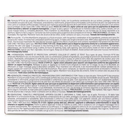 Martiderm The Originals Formula Nº10 HD Color Touch Ampoules SPF 30 30x 2ml