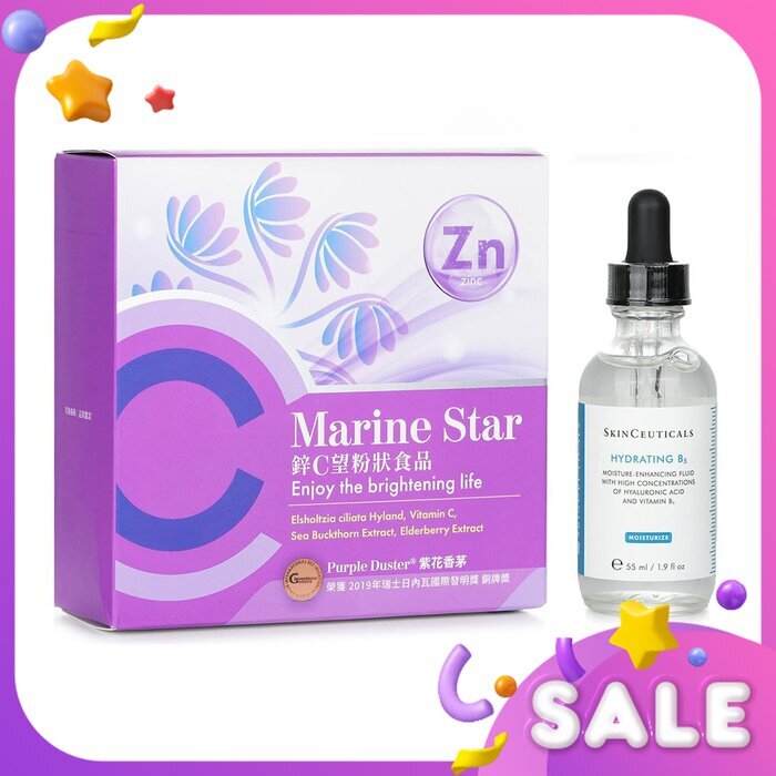 Skin Ceuticals ���ECKARE Marine Star Hydra Boost Set���Defense Strengthening. Skin Hydration. Free Radical Protection. 2pcs