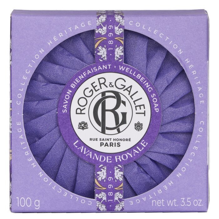 Roger & Gallet Lavande Royale Wellbeing Soap 100g