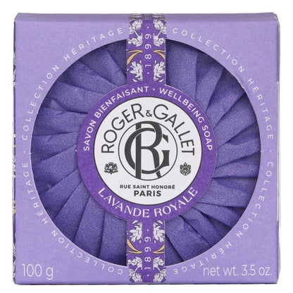 Roger & Gallet Lavande Royale Wellbeing Soap 100g