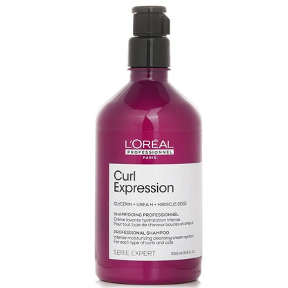 L'Oreal Serie Expert Curl Expression Glycerin + Urea H + Hibiscus Seed Professional Shampoo 500ml