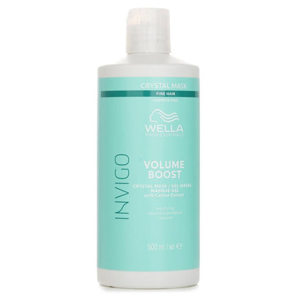 Wella Invigo Volume Boost Crystal Mask With Cotton Extract Fine Hair 500ml