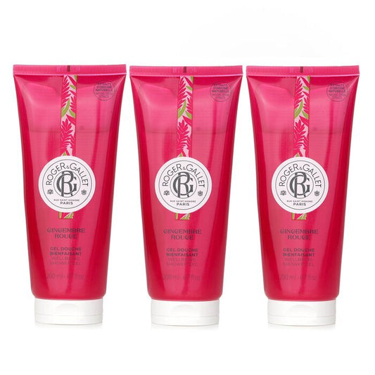 Roger & Gallet 【Super Saver Pack】Gingembre Rouge Wellbeing Shower Gel x3 200ml/6.7oz x3