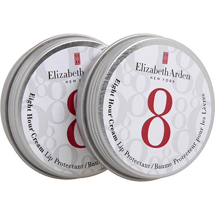 E.arden Eight Hour Lip Protectant Tin Duo 2x 13ml 26ml