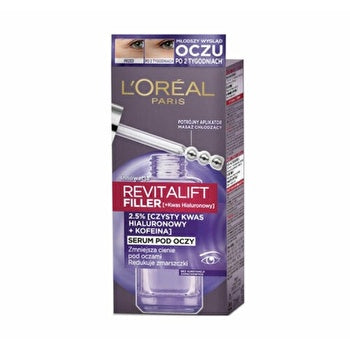 L´Oreal Revitalift Filler Hyaluronic Acid & Caffeine Eye Serum 20ml