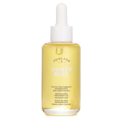 Perlier Honey Miel Revitalizing Treatment Oil (For Face Body & Hair) 95ml