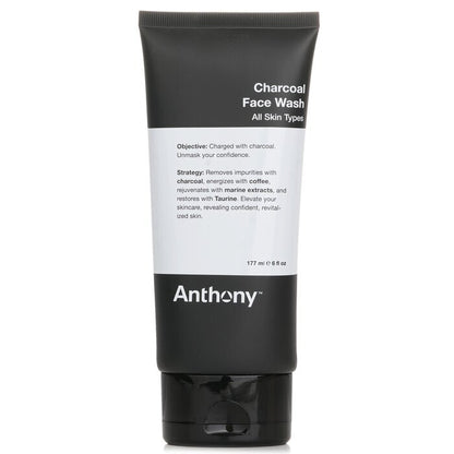Anthony Logistics For Men Charcoal Face Wash 177ml/6oz