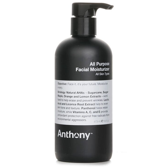 Anthony Logistics For Men All Purpose Facial Moisturizer 473ml/16oz