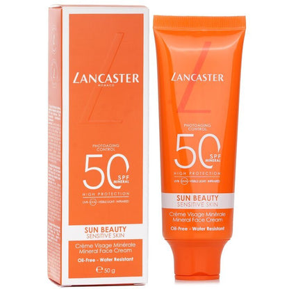 Lancaster Sun Beauty Sensitive Skin Mineral Face Cream SPF 50 50g