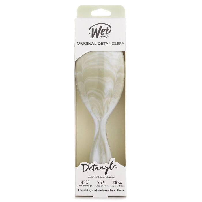 Wet Brush Original Detangler Watercolor Waves Green Hair Brush 1pc