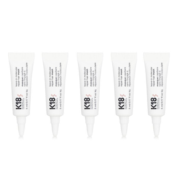 K18 ���Super Saver Pack���Leave-In Molecular Repair Hair Mask 5ml/0.17oz x5