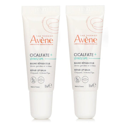 Avene ?1+1 Set?Cicalfate LIPS Repair Balm - For Chapped, Irritated Lips 10ml/0.34oz x2