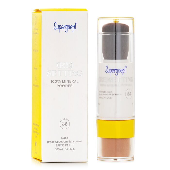 Supergoop (Re)setting Mineral Powder SPF 35 - # Deep 4.25g
