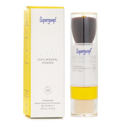 Supergoop (Re)setting Mineral Powder SPF 35 - # Translucent 4.25g