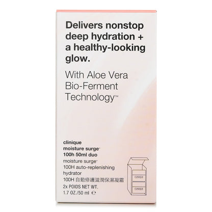 Clinique Moisture Surge 100H Auto-Replenishing Hydrator Duo Set 2x50ml