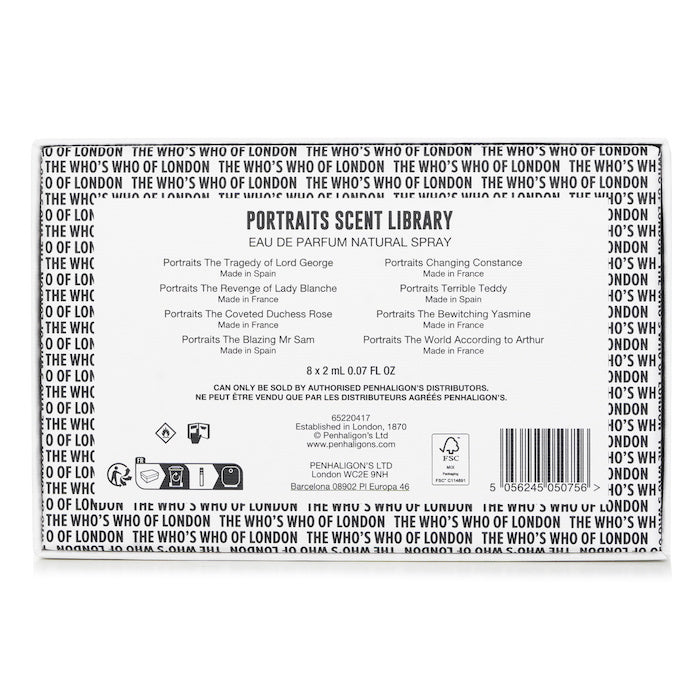 Penhaligon's Portraits Scent Library 8x2ml/0.07oz