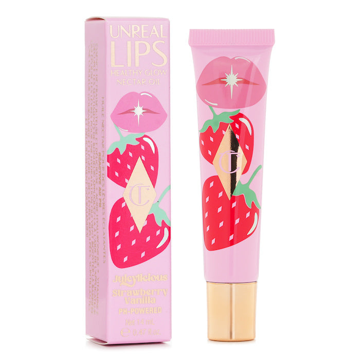 Charlotte Tilbury Unreal Lips Healthy Glow Nectar Oil - # Strawberry Vanilla 14ml