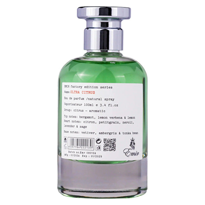 Paris Corner Factory Edition Ultra Citrus Eau De Parfum 100ml