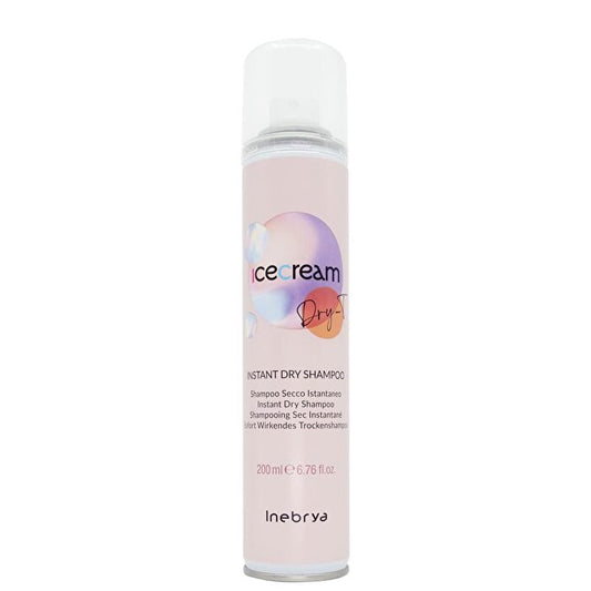 Inebrya Ice Cream Dry-t Instant Dry Shampoo (fine And Dry Hair) 200ml