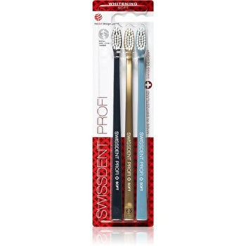 Swissdent Profi Whitening Trio Soft Toothbrush 3.0ks
