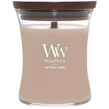 WoodWick Patchouli Cream Vase - Scented Candle 275.0g