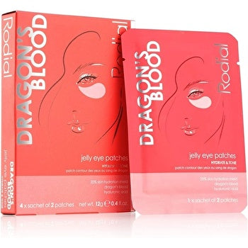 Rodial Dragon's Blood Jelly Eye Patche Set 4x3gr 12g
