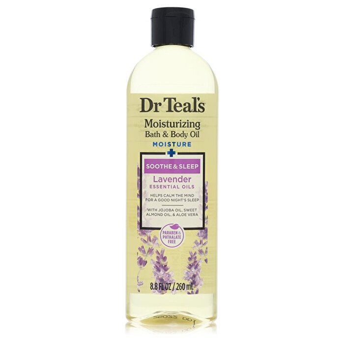 Dr Teal's Bath Oil Sooth & Sleep With Lavender Pure Epsom Salt Body Oil Sooth & Sleep with Lavender 260ml/8.8oz