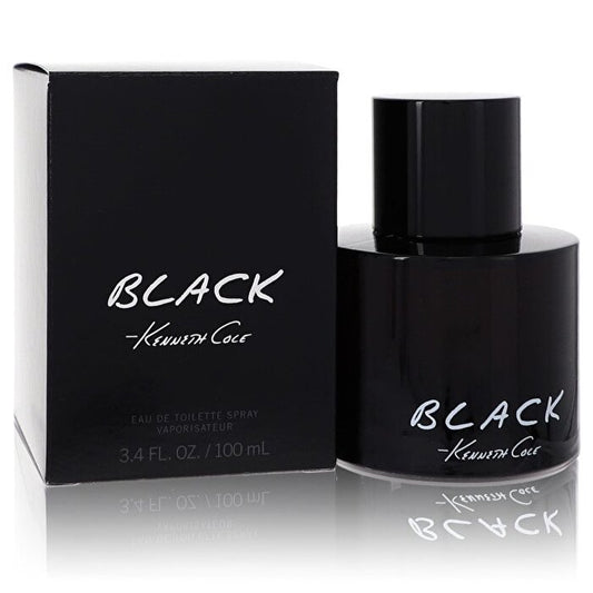 Kenneth Cole Black Gift Set - Eau De Toilette Spray + After Shave Balm + 6 oz Body Spray
