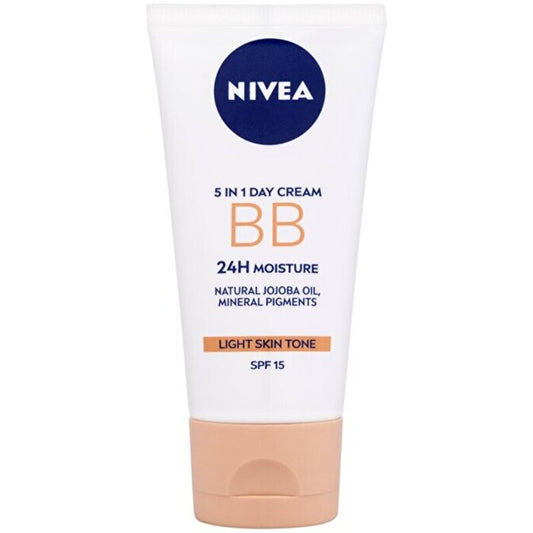Nivea Bb Cream Spf 10 Moisturizer 5in1 Beautifying - Beauty Moisturizing Cream 5 In 1 50ml
