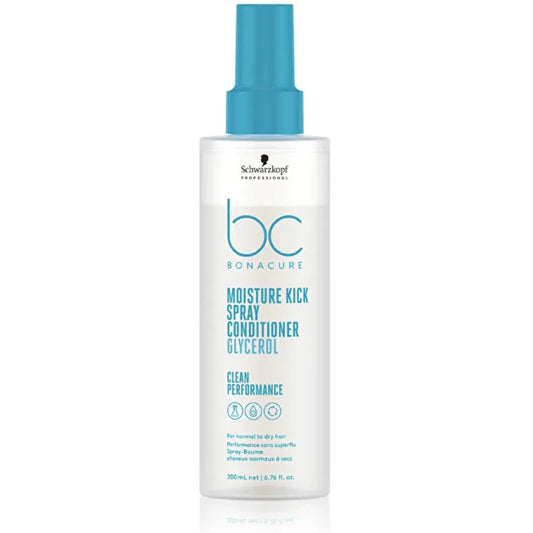 Schwarzkopf Professional Moisture Kick Spray Conditioner - Conditioner Spray For Optimum Moisture Loss 200ml