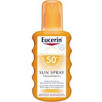 Eucerin Clear Sun Spray Spf 50 - Transparent Spray Tanning 200ml