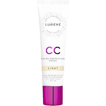 Lumene Cc Color Correcting Cream Spf20 #0 5 Light 30ml