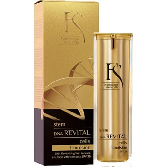 Fytofontana Stem Cells Dna Revitalizing Skin Renewal With Stem Cells Emulsion Spf 25 - Emulsions Stem Cells For Skin Renewal And Revitalization Dna 30ml