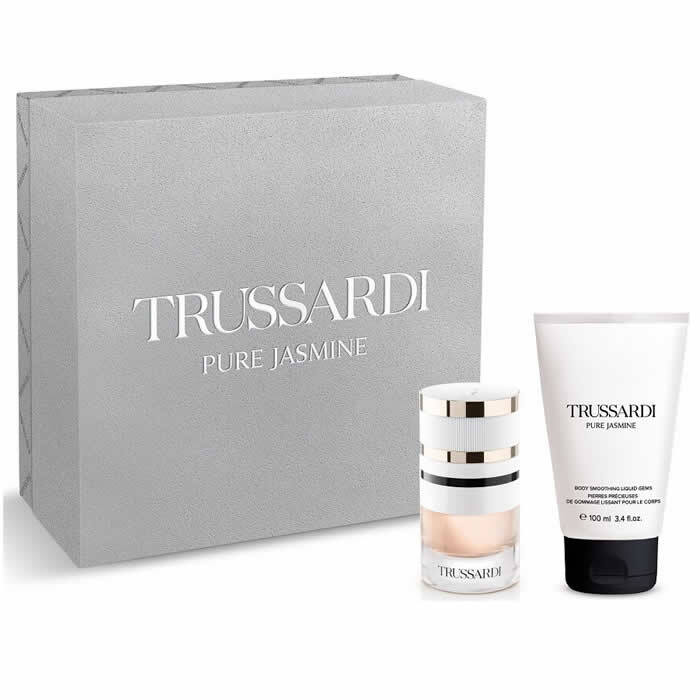 Trussardi Pure Jasmine Woman Set Eau De Parfum 60ml & 100ml Shower Gel