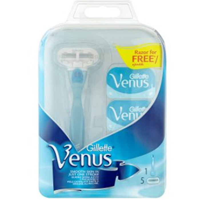 Gillette Venus - Shaver For Women & 5 Replacement Heads