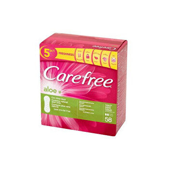 Carefree Aloe Vera Liners With Extract Of Aloe Vera 76.0ks