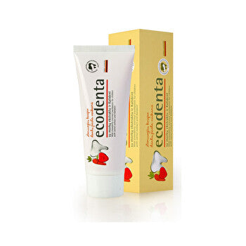 Ecodenta Toothpaste With Strawberry-flavored Children (wild Strawberry Scented Toothpaste For Children) 75ml 75ml