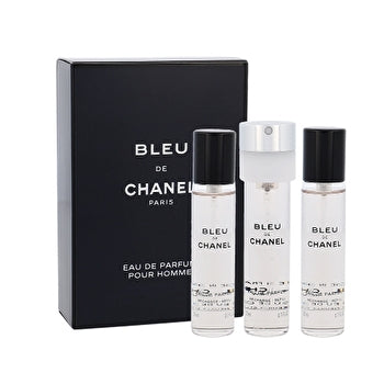 Chanel Bleu De Eau De Parfum ( 3x 20ml ) Fillings 60ml